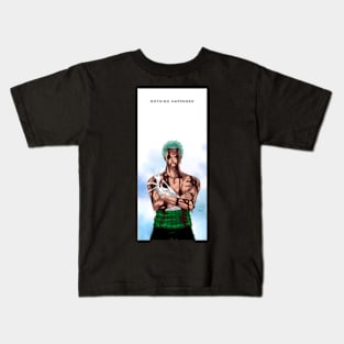 zoro one piece nothing happened Kids T-Shirt